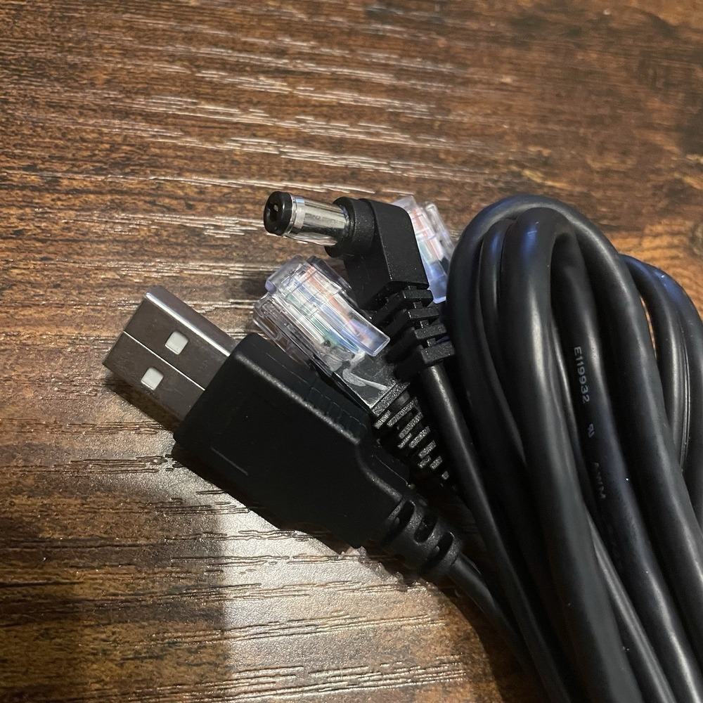 ✅USB to RJ45 Programming Cable DC Power Plug FTDI Router Console #️⃣0116 - Picture 2 of 6